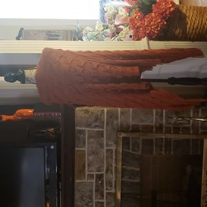 A beautiful fall Pullover Poncho.
